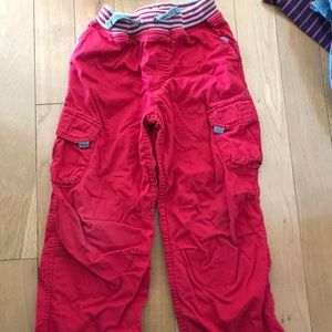 Hanna Andersson pull on cargos size 130